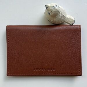 Levenger Leather Magnetic Card Case New Without Tag 🏷️